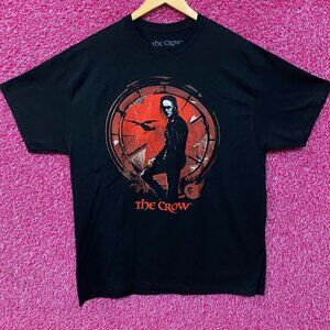 The Crow 1994 Movie Promo Poster Print- Eric Draven & Crow T-Shirt XL